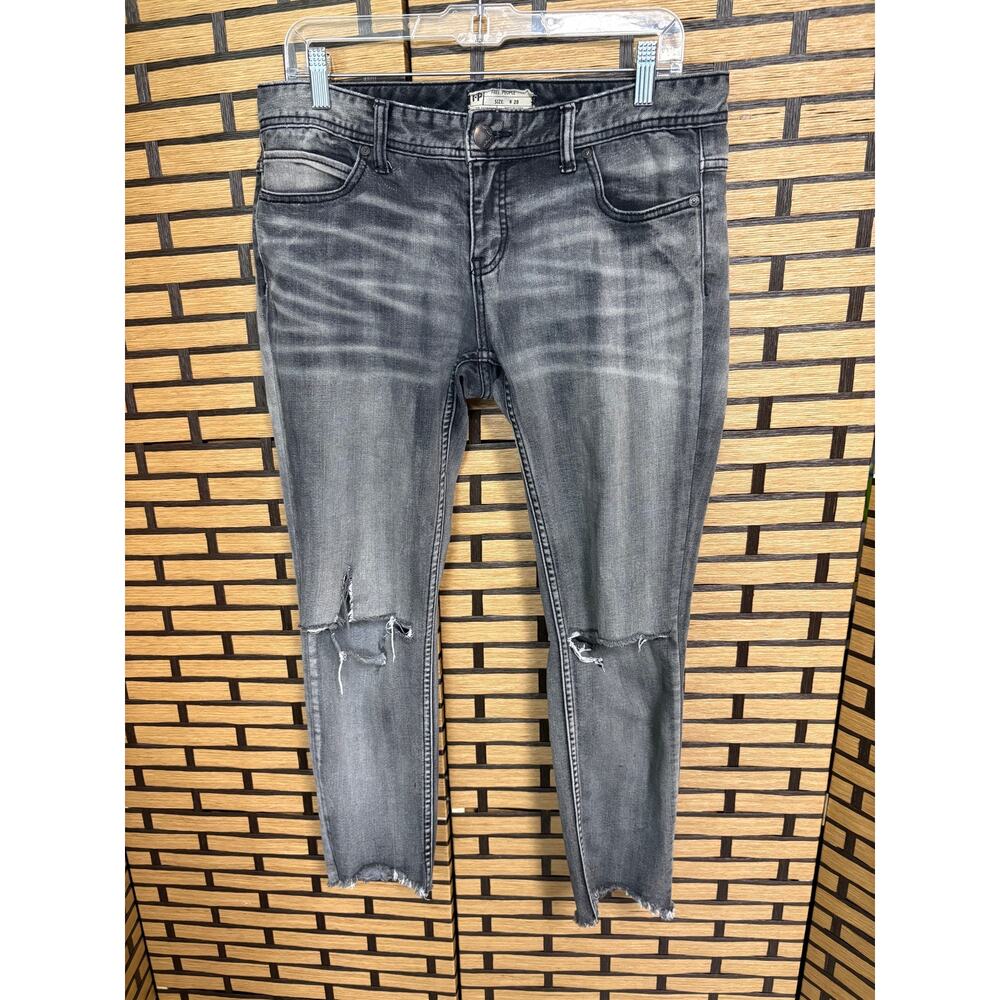 Free People Black Jeans Size‎ 28